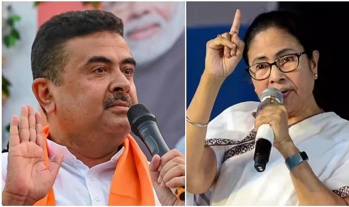 নিজ আসনেও শুভেন্দুর কাছে হেরে গেলেন মমতা