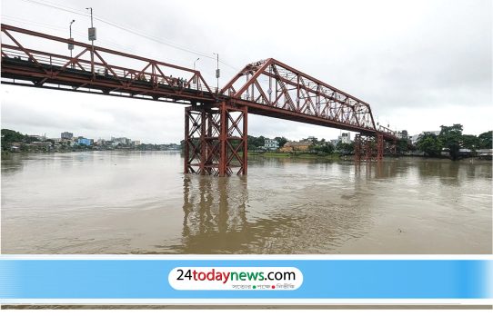 সিলেটে বাড়ছে নদীর পানি, বন্যার শঙ্কা
