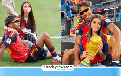 তুমি পেরেছ, অভিনন্দন, আমার ভালোবাসা: ইয়ামালকে প্রেমিকার বার্তা