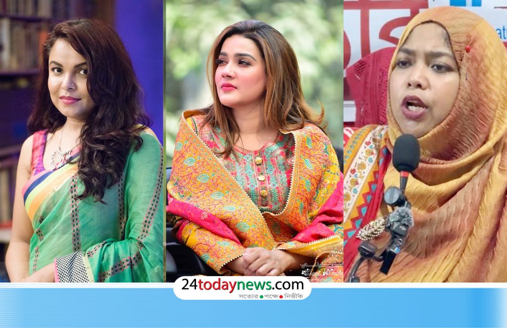শাওন, মাহি ও শান্তা ফারজানার বিরুদ্ধে থানায় জিডি