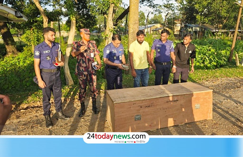 কুলাউড়া সীমান্তে বিএসএফের গুলিতে নিহত তারা মিয়ার মরদেহ হস্তান্তর