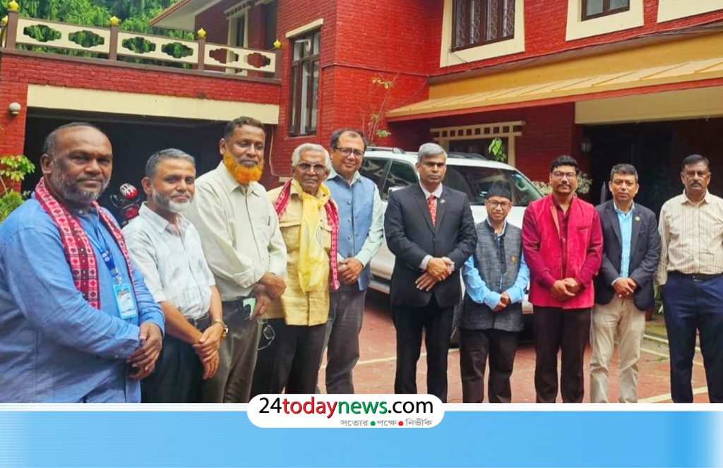 কাঠমান্ডুর বাংলাদেশ হাউসে মধ্যাহ্নভোজ ও বৈঠক অনুষ্ঠিত