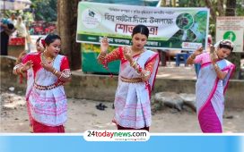 বিশ্ব পর্যটন দিবসে লাউয়াছড়ায় র‍্যালি ও মনিপুরী নৃত্যের আয়োজন