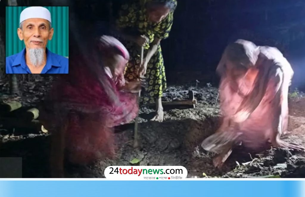 জামায়াতের বাধায় কবর খুঁড়লেন স্ত্রী-মেয়ে-বোন